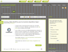 Tablet Screenshot of guillaumevoisin.fr